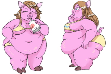 Kylee Weight Gain Sequence Part 5 And 6
