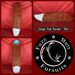 Zingo Full Fursuit - Tail