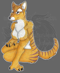 Original: Female Thylacine 2015