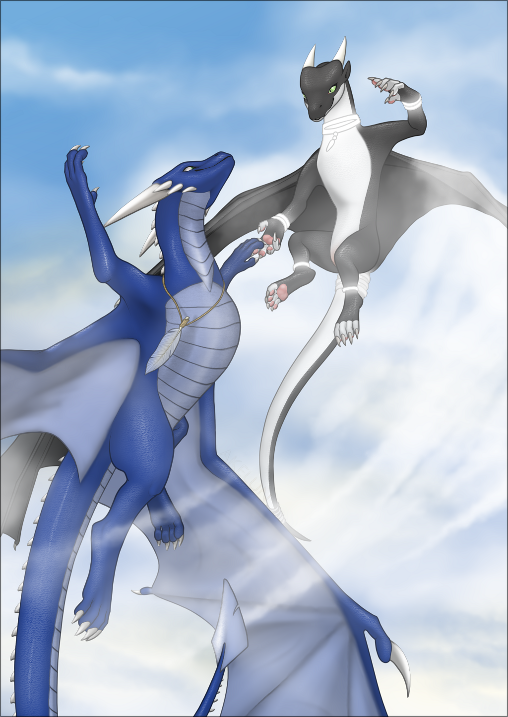 Most recent image: Dancing above the clouds [Commission]