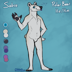 Sabre the Polar Bear, reference