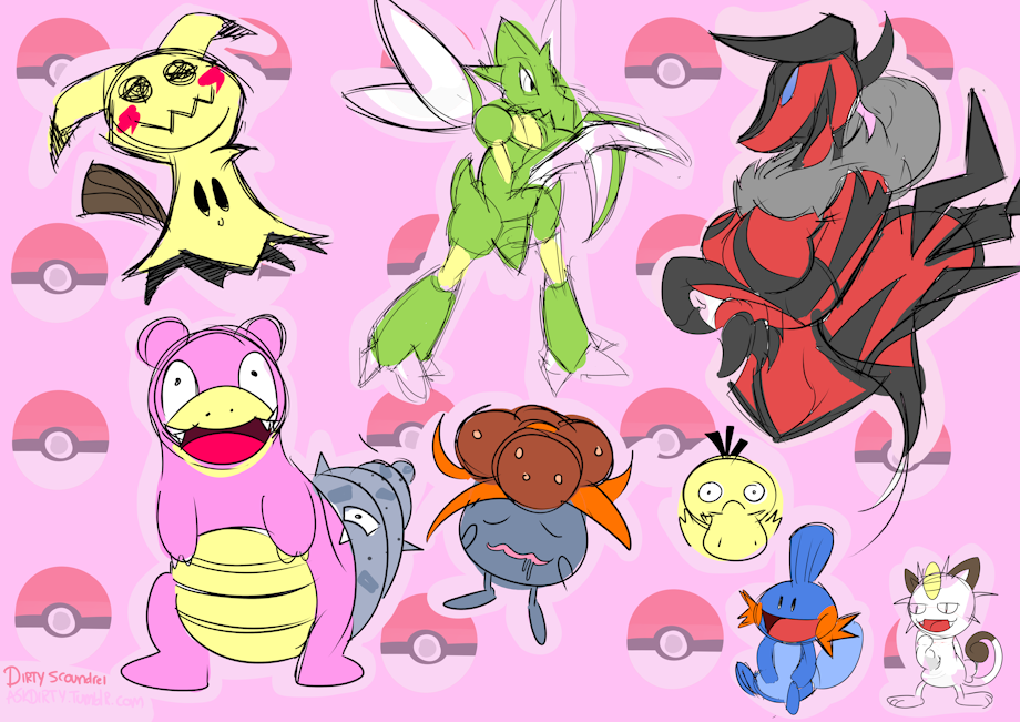 Pokemon sketches