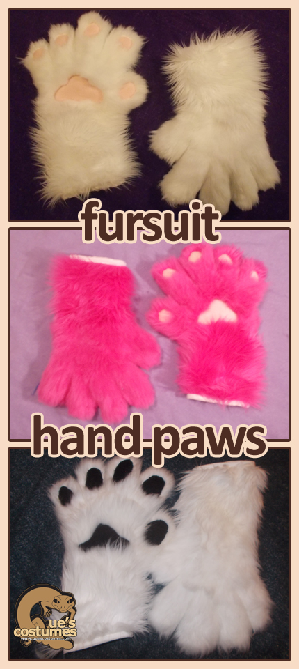 Fursuit Hand Paws