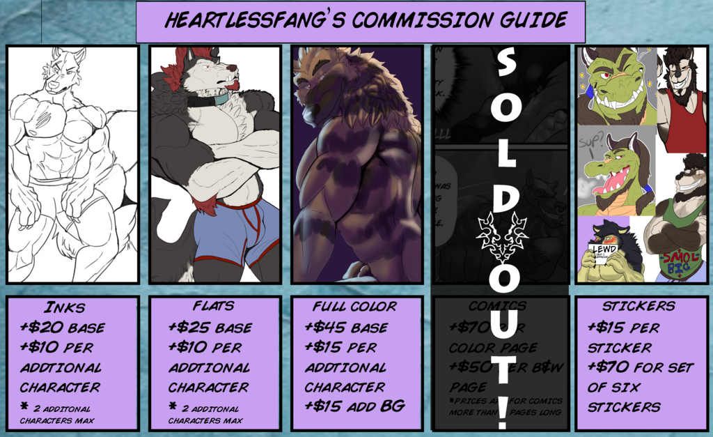 open for summer commissions!