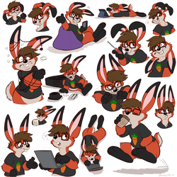 Nighth0ps Doodle Sheet