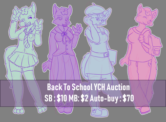 Let's Go To School! - YCH Auction