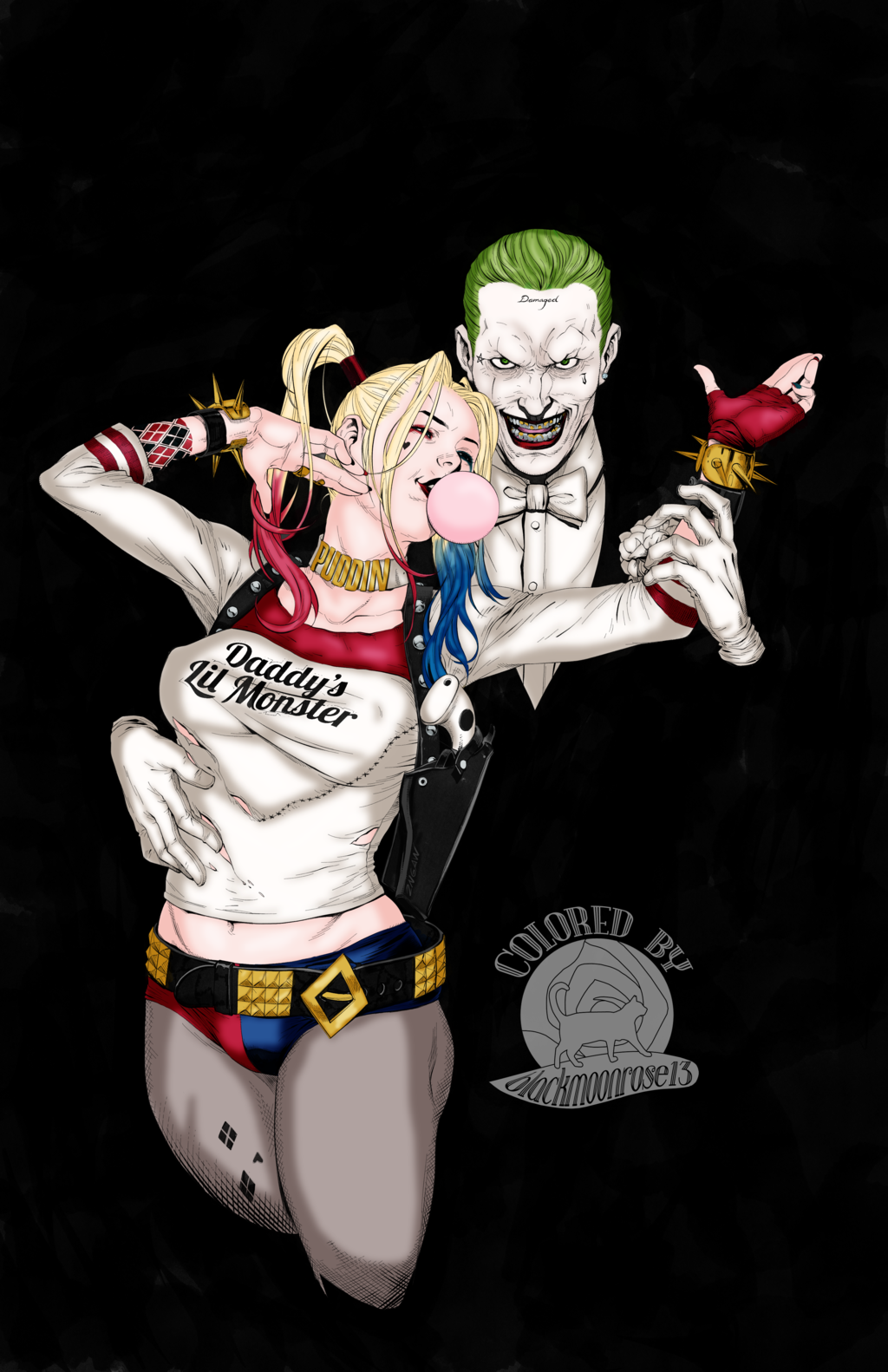 Suicide Squad Joker and Harley Quinn