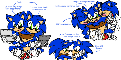 Sonic Boom doodles 3