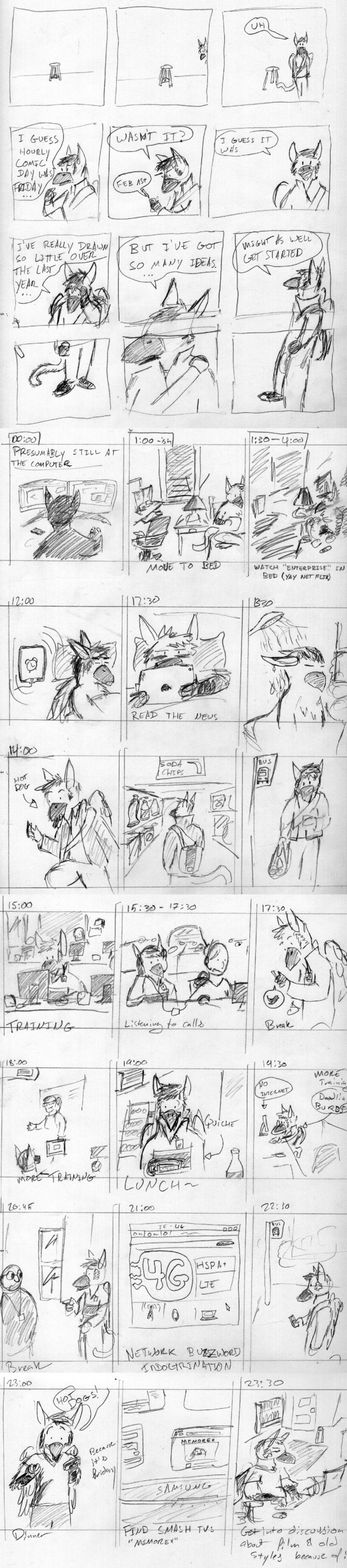 Hourly Comix Day 2013