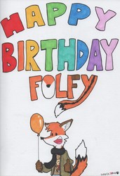 Birthday Folf by Dodge