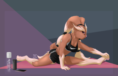 Lopunny does yoga - it's super effective