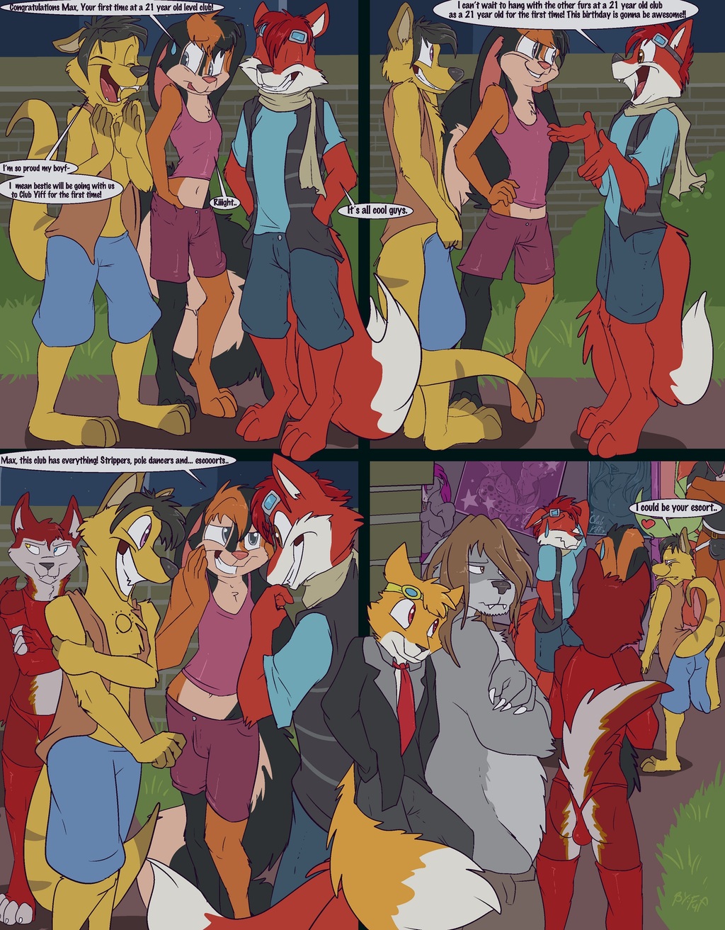 Party at Club Yiff: PG1