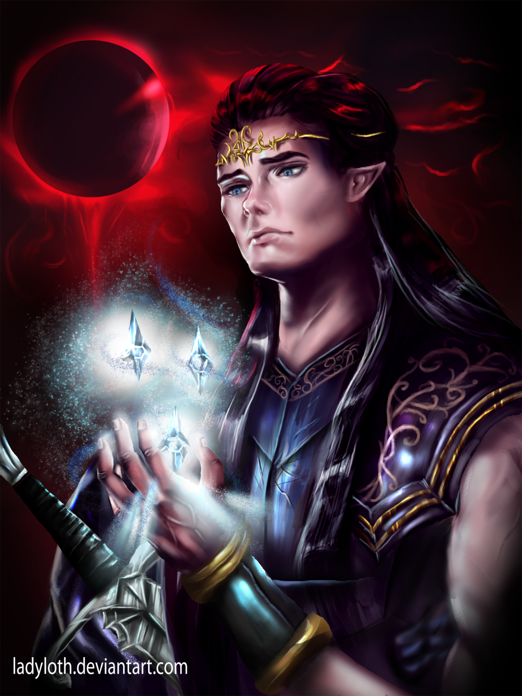 Feanor and his Silmarils