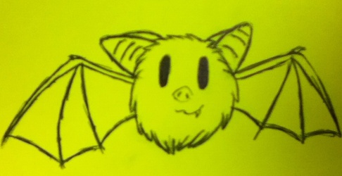 Bat doodle
