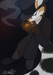 A Puff of Noir (Color), by PartlyClowder