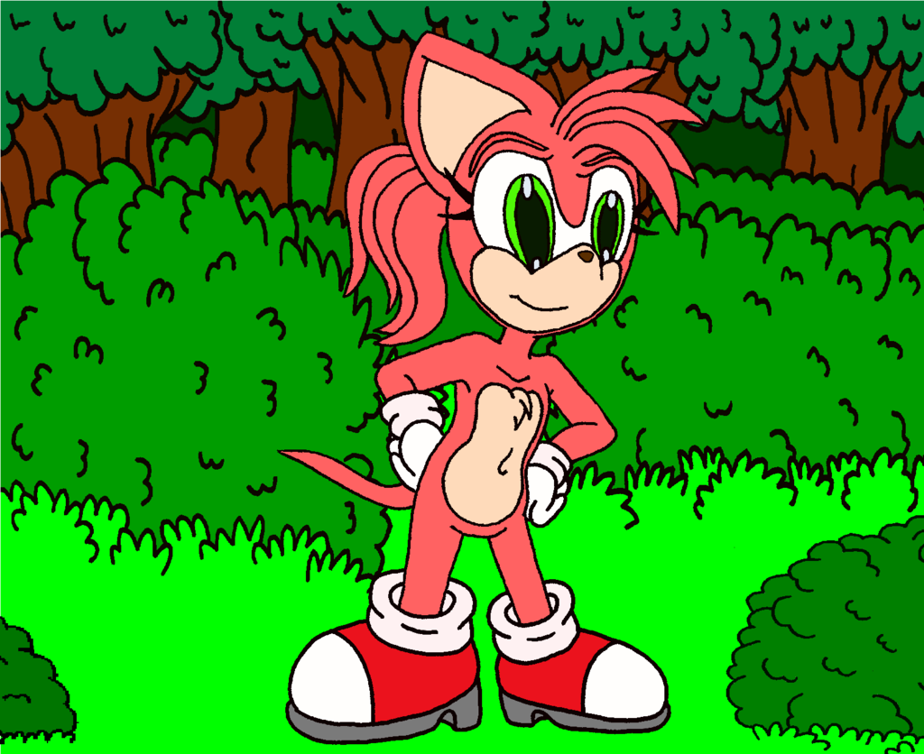 Amy tries A new look 