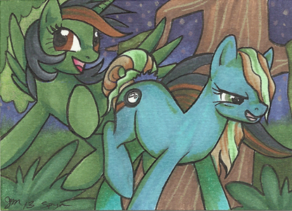 Everfree Questing -ACEO