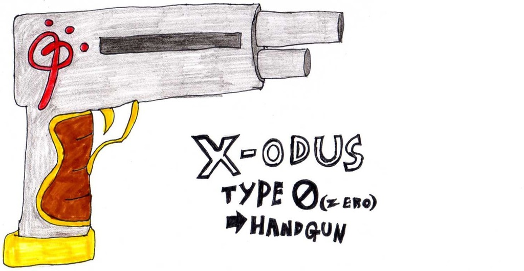 X-ODUS Type 0 -> Handgun
