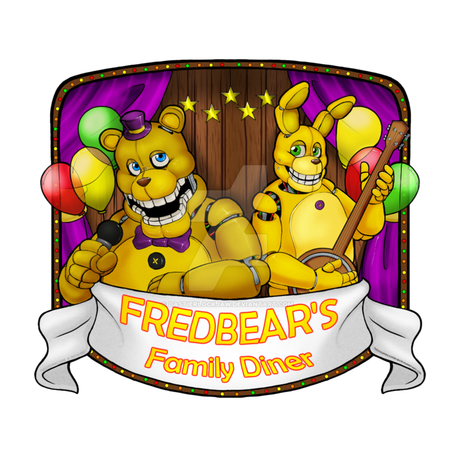 [RB] Fredbears Diner logo design 1