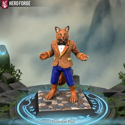 Thunder Fox (Hero Forge)