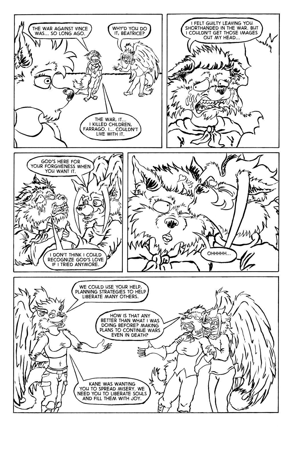 Jack Side Arc X: Hell's A Poppin' comic story page 7 of 8