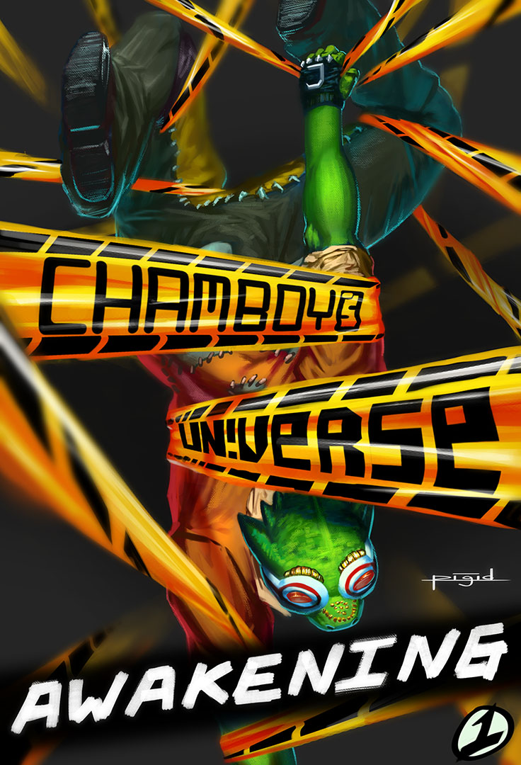 Most recent image: Chamboy's Universe Awakening cover 1