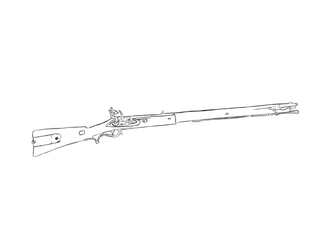 Baker Rifle (before modification)