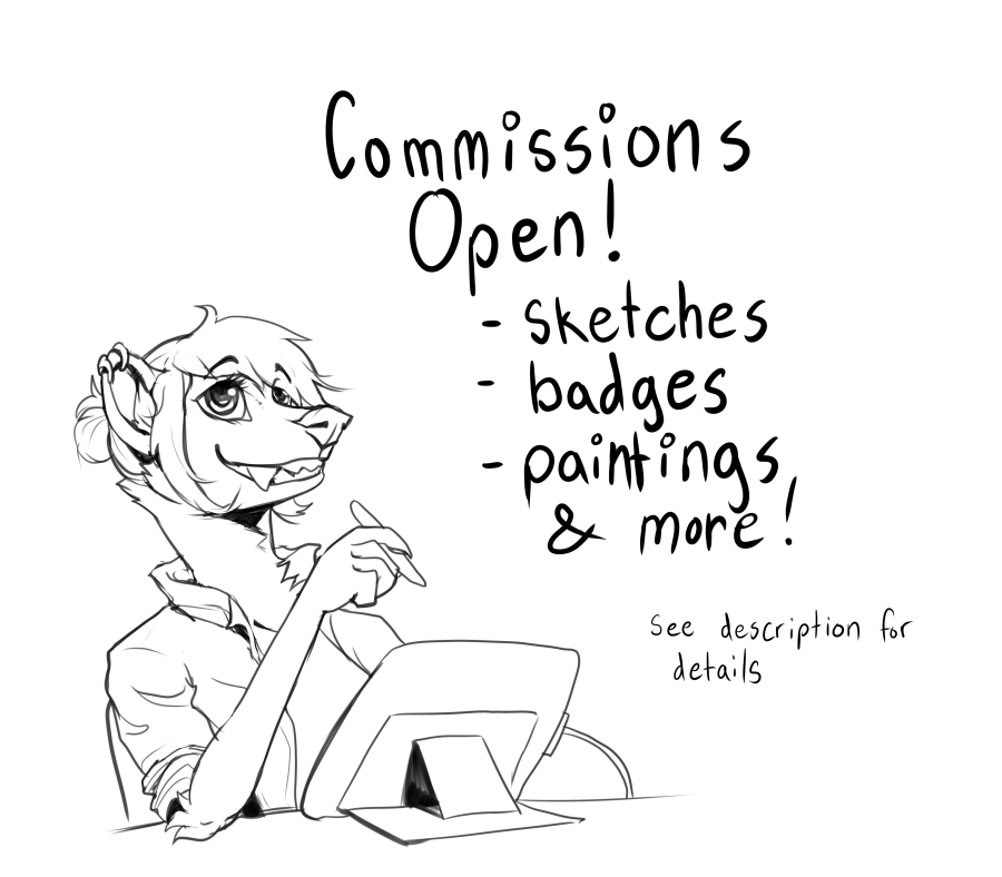 Most recent image: Commissions open