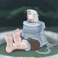 Ailaka After Adventure, Elvish Druid