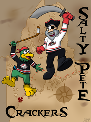 AHL MAX: Defunct Edition - Salty Pete & Crackers (Portland Pirates)