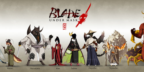 Blade Under Mask: Character Lineup