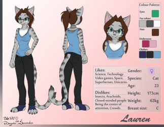 Commission: Lauren Reference (clothed)