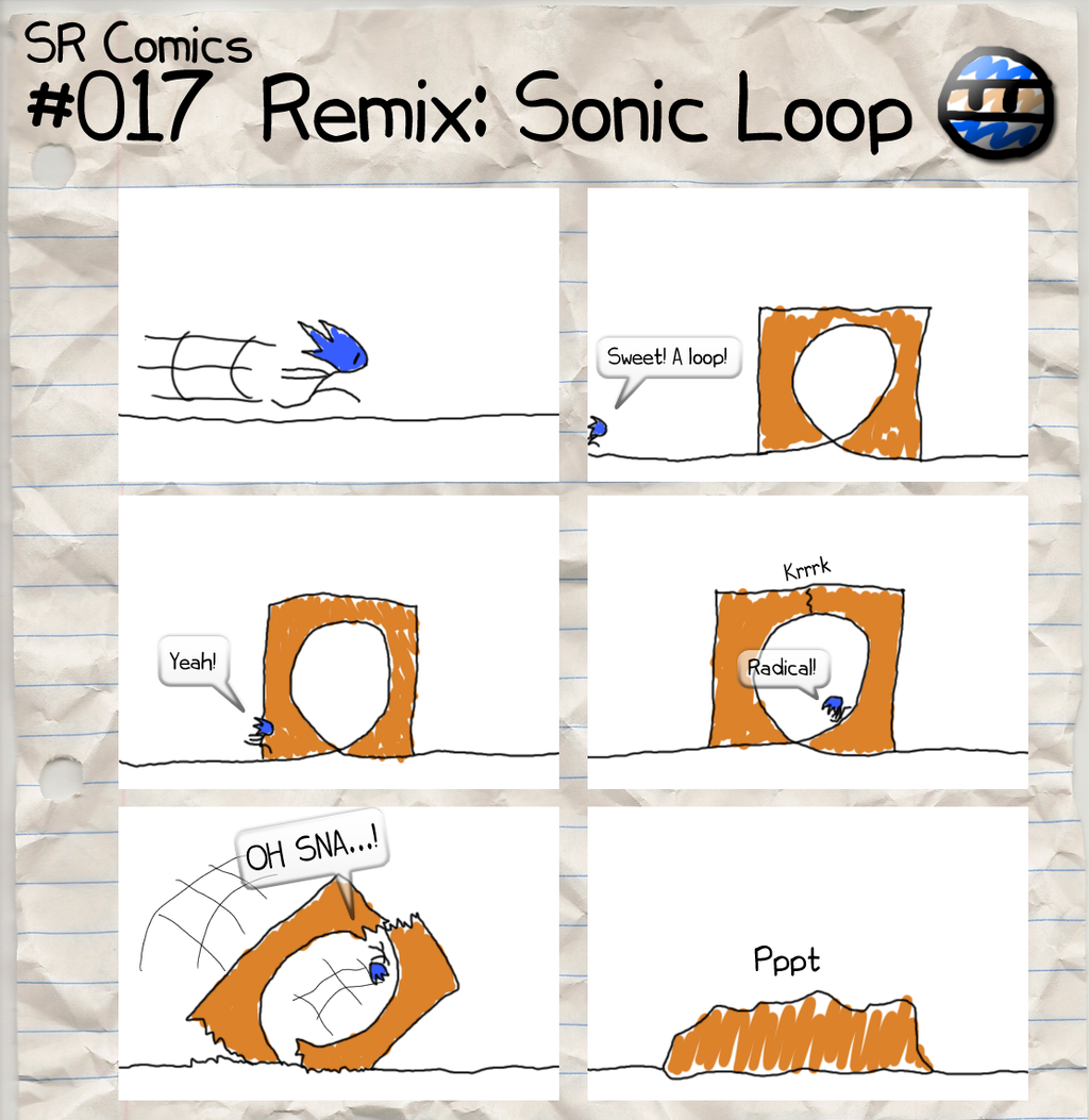 SR Comics #17 HD Remix: Sonic Loop