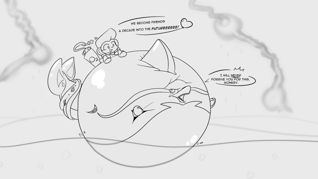 Most recent image: Whoops inflated a Dolphin