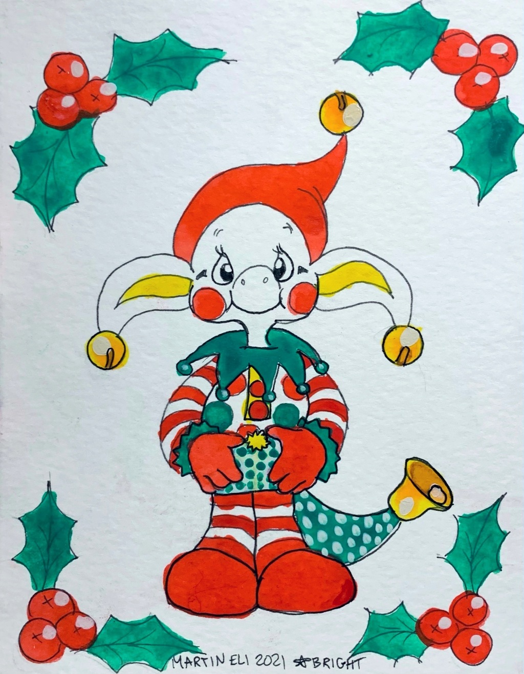 Most recent image: Merry Christmas from Poky-Dots