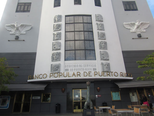 Banco de Puerto Rico surface design