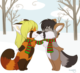 Winter Love by Nautical Dog