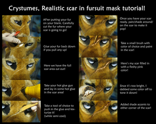 scar in a mask tutorial! 