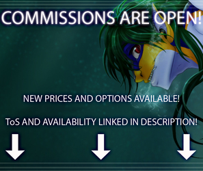 Commissions are Open! January 2019 Update
