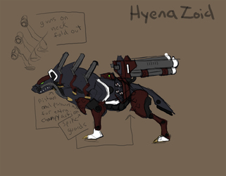 Hyena Zoid concept
