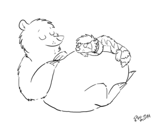 Sleeping on the Bear (Animated)