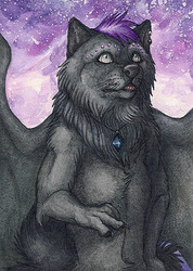 Amethyst Cave ACEO