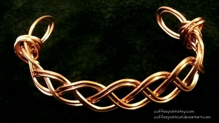 Copper Knotwork Bracelet