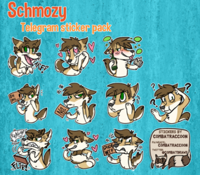 Schmozy telegram sticker pack