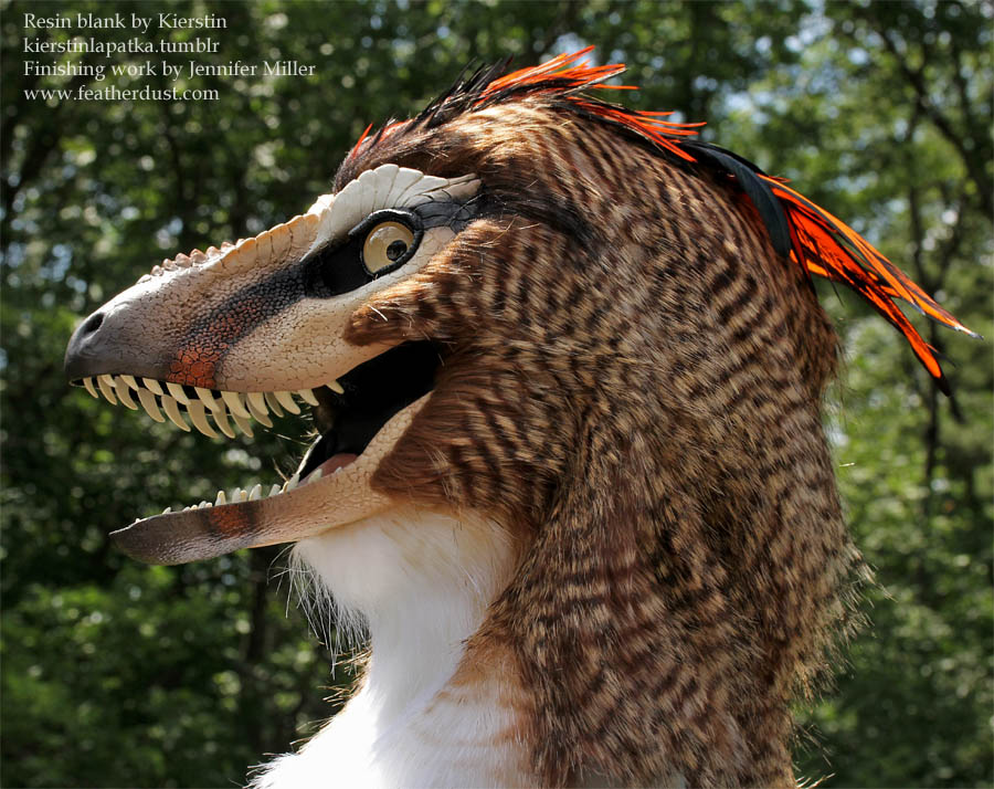 Rodeo Telegraph gallon Raptor Mask — Weasyl