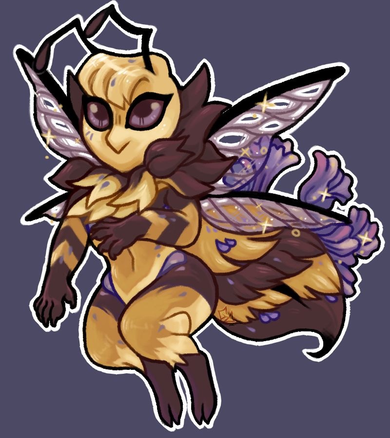 Lavender Bee [Gift]