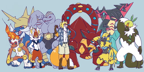  Pokemon Team ^^ 