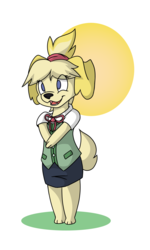 Isabelle (Animal Crossing Fanart)