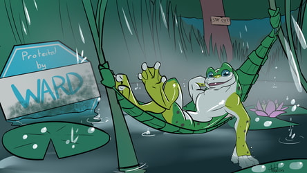 Comm - Anon - Frog hammock