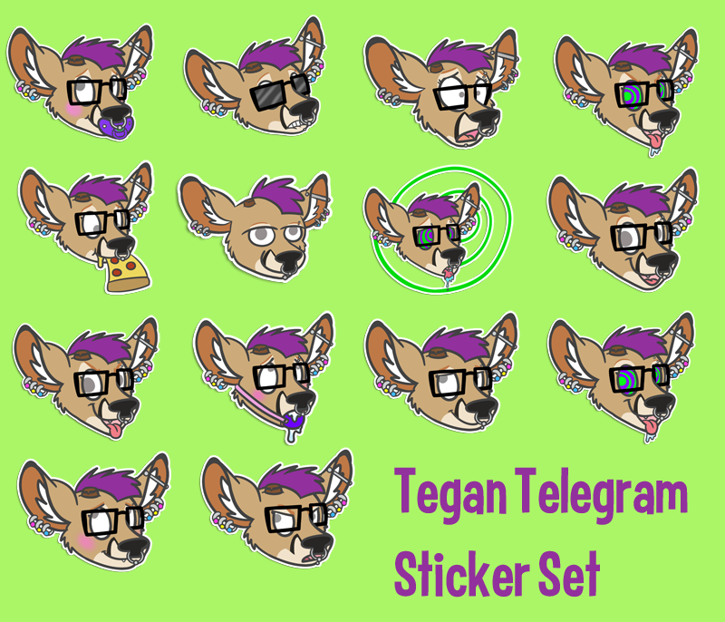 Tegan Telegram stickers